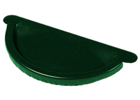 Заглушка для желоба D-130 RAL 6005 зеленый мох - Материалы для кровли фасада забора и сада в Кирове