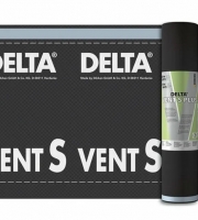 Delta-Vent S Plus диффузионная пленка с двумя зонами проклейки - Материалы для кровли фасада забора и сада в Кирове