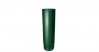 Труба круглая 90 мм 3 м RAL 6005 зеленый мох - Материалы для кровли фасада забора и сада в Кирове